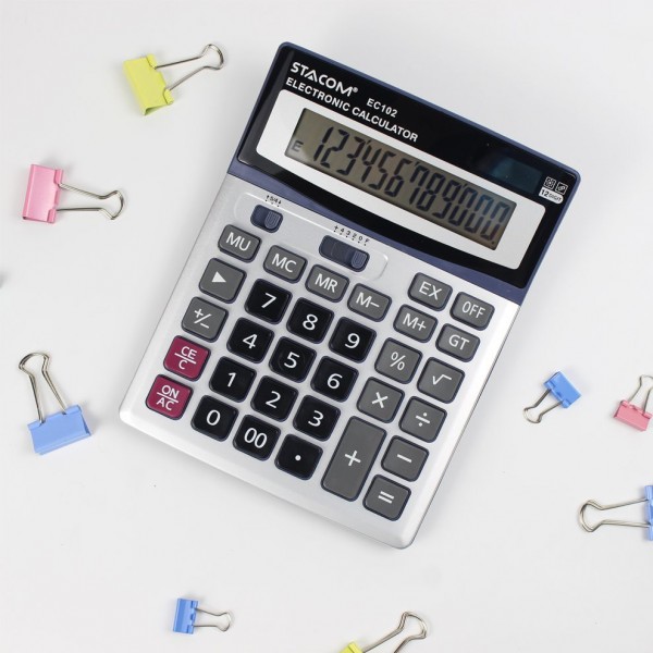 Máy tinh12 chữ số văn phòng - EC102